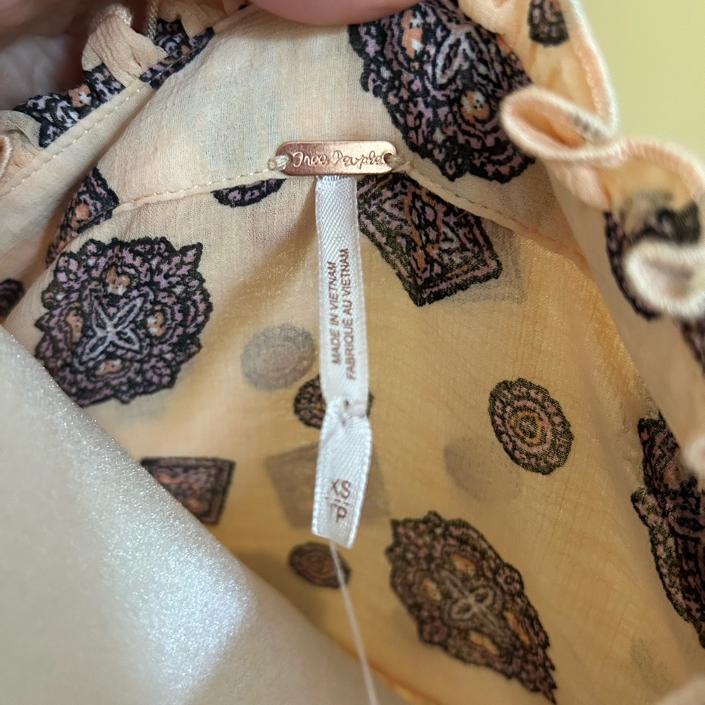 NWT Free People Tea Combo Women’s Mini Dress - Picture 7 of 16